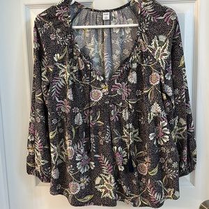 Old navy peasant blouse